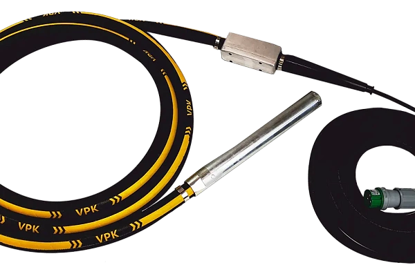 Вибраторы глубинные подключаемые к преобразователю Высокочастотный глубинный вибратор VPK-50T