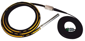 Вибраторы глубинные подключаемые к преобразователю Высокочастотный глубинный вибратор VPK-60T